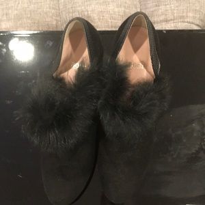 Hugo Boss real fur boots